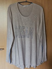Long-Pullover  beige, Gr. XL, Bluhmod