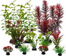 Aquarium Deko Pflanzen 10er