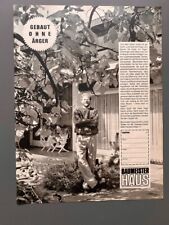 Baumeister Haus Frankfurt Gebaut ohne Ärger 1986 Vintage Ad Werbung Reklame