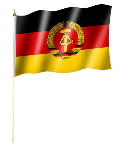 Stockflagge stockfahne ddr - stockflagge/stockfahne,