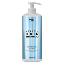 TRU Keratin Haarshampoo 1000ml - Pflege & Glanz Für Trockenes, Strapaziertes Haa