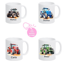 Traktor Kinder Tasse