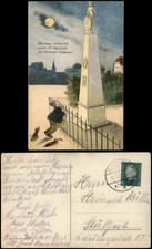 Scherzkarten Alte, hupp, komm'mal runter, ich hab', Schlüssel vergessen! 1930