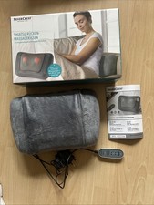 Shiatsu Rücken Massagekissen Massagegerät Nacken Rotlicht Silvercrest