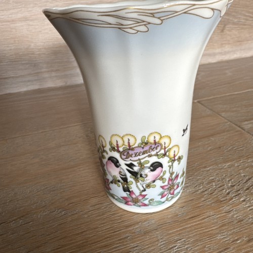 Hutschenreuther vase dezember - hutschenreuther,