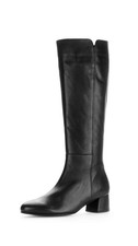 😀Damen Stiefel 38, schwarz, Leder, Gabor, M-Schaft, Blockabsatz, NEU, günstig