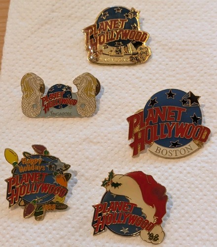 Planet hollywood pins - 5,