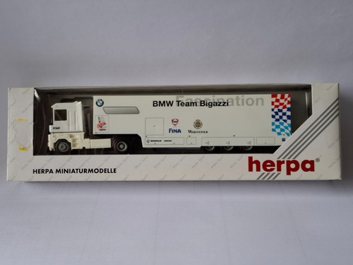 Herpa sattelzug koffer - koffer, "bmw