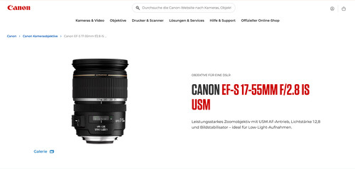 Canon 55mm 2 8 is - canon, 17-55mm