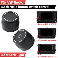 RCD360 RCD440 RCD410 280 280C MIB Auto Radio Knopf Drehknopf Rechts Links Set