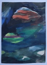 Gemälde aquarell tusche - aquarell,