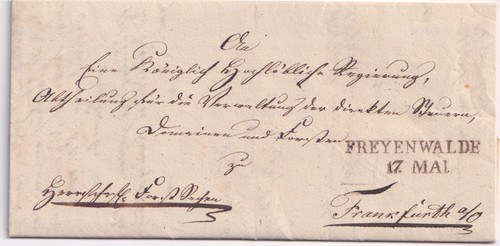Vorphilatelie faltbrief - vorphilatelie, l2