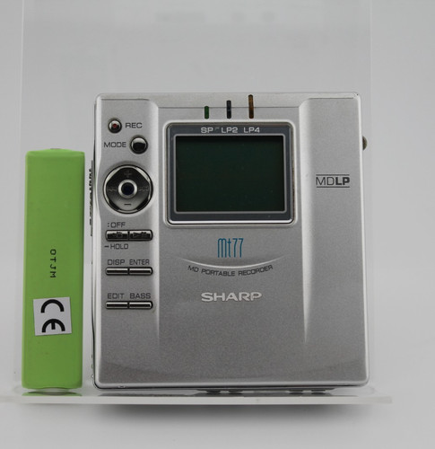 Minidisc sharp mt77 walkman - minidisc,