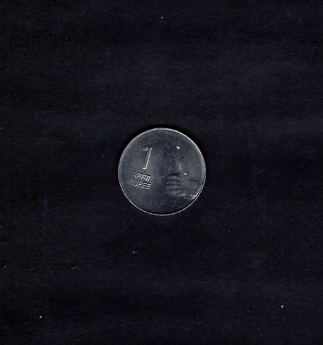 Rupie rupee münze aus - rupie, /