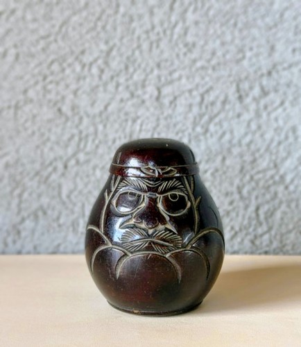 Natsume holz daruma - holz,, aus