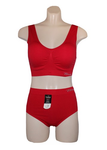 Set seamless bustier - ,
