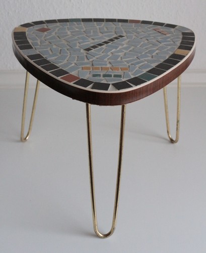 Midcentury mosaik blumenhocker - midcentury,