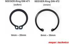 Sprengring DIN 471 außen &