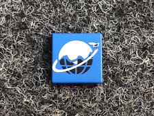 Lego 1 x 3068bp61 Fliese blau 2 x 2 bedruckt mit Ice Planet Logo 6973 6983 6898