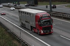 LKW Foto Volvo FH Viehtransporter Niederlande rot RIMEX #m2xw