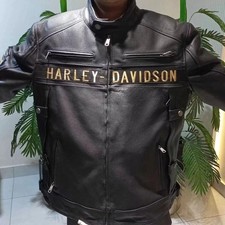Harley davidson leather motor - davidson,