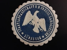 Siegelmarke LÜNEBURG