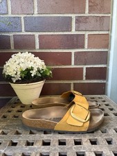 Birkenstock Madrid Big Buckle, Nubukleder, Gr.39