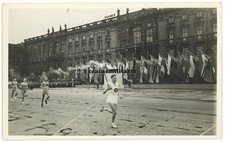 Orig. Foto Fackellauf bei