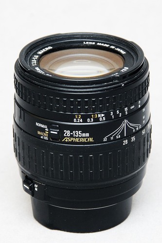 Sigma zoom 135mm - af,