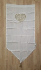 heine home Dekostore, Gardine:  H 90 -130  x B 60 cm. weiß