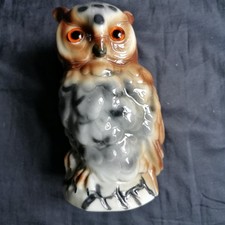 Rauchverzehrer Porzellan Eule