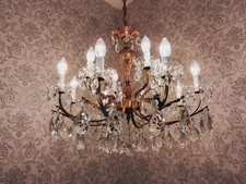 antik 12 Fl Kronleuchter