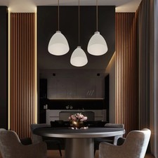  1 Stück Milchglas-Lampenabdeckung, einfache Heimlichtabdeckung, schickes