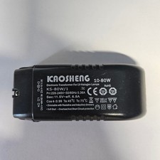 ERSATZTRAFO KAOSHENG KS80W/1 (10-80W)  HALOGENTRAFO NIEDERVOLT RUNDTRAFO