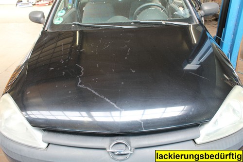 Motorhaube opel corsa 12v - opel, 1.0