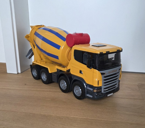 Bruder scania betonmischer lkw - scania, betonmischer-lkw