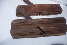 2x Alte Nuthobel, Handhobel