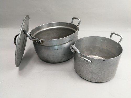 Altes dekoratives alutopf set - altes,