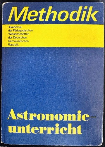 Methodik astronomieunterricht - methodik,