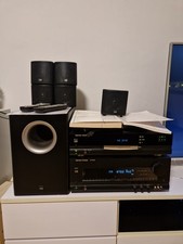 Harman Kardon Surround Receiver AVR 300 RDS + DVD Spieler 5 Boxen . 2 Handbücher