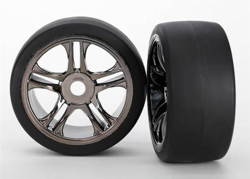 Traxxas komplettrad hinten - komplettrad,