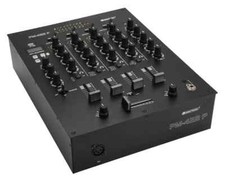 Omnitronic PM-422P DJ Mixer mit Bluetooth & MP3-Player 4-Kanal Mischer USB XLR