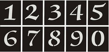 Ziffern 3-20cm;Schrifttyp
