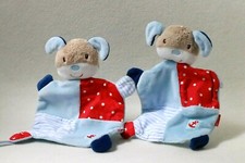 Babydream Hund Anker blau 2 Stück Rossmann Schmusetuch Kuscheltuch (T192)