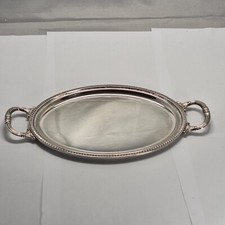 kl. Tablett Silber 800