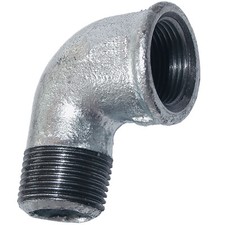 Temperguss Fitting verzinkt