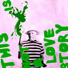  Pop Art  Motiv Pablo Picasso Green 100x100 cm Acrylglas Bild/Loft/Druck/Modern 