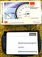 Boso Blutdruckmessgerät egotest Klettmanschette 22-32cm Sphygmomanometer Messung