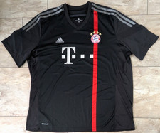Größe XXXL  2013-2014 Schwarz - Original Adidas FC Bayern München Trikot Langarm