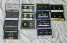 TDK SA u SAX 90 , Maxel XL 2/S  90 ....12 chromdioxid Cassetten